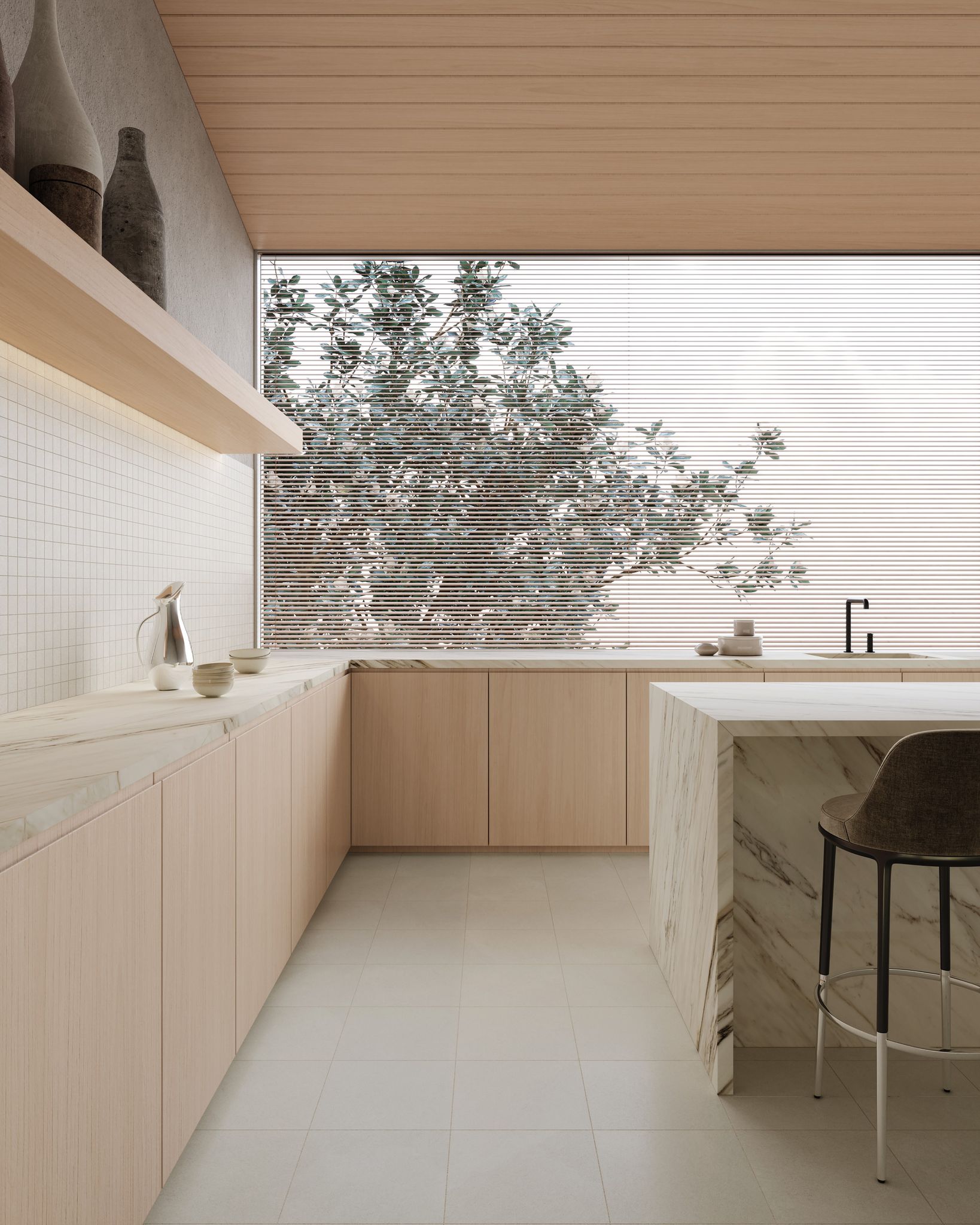 Concord 2X2 Mosaic Dawn Matte | Clon Digital Tile Catalog