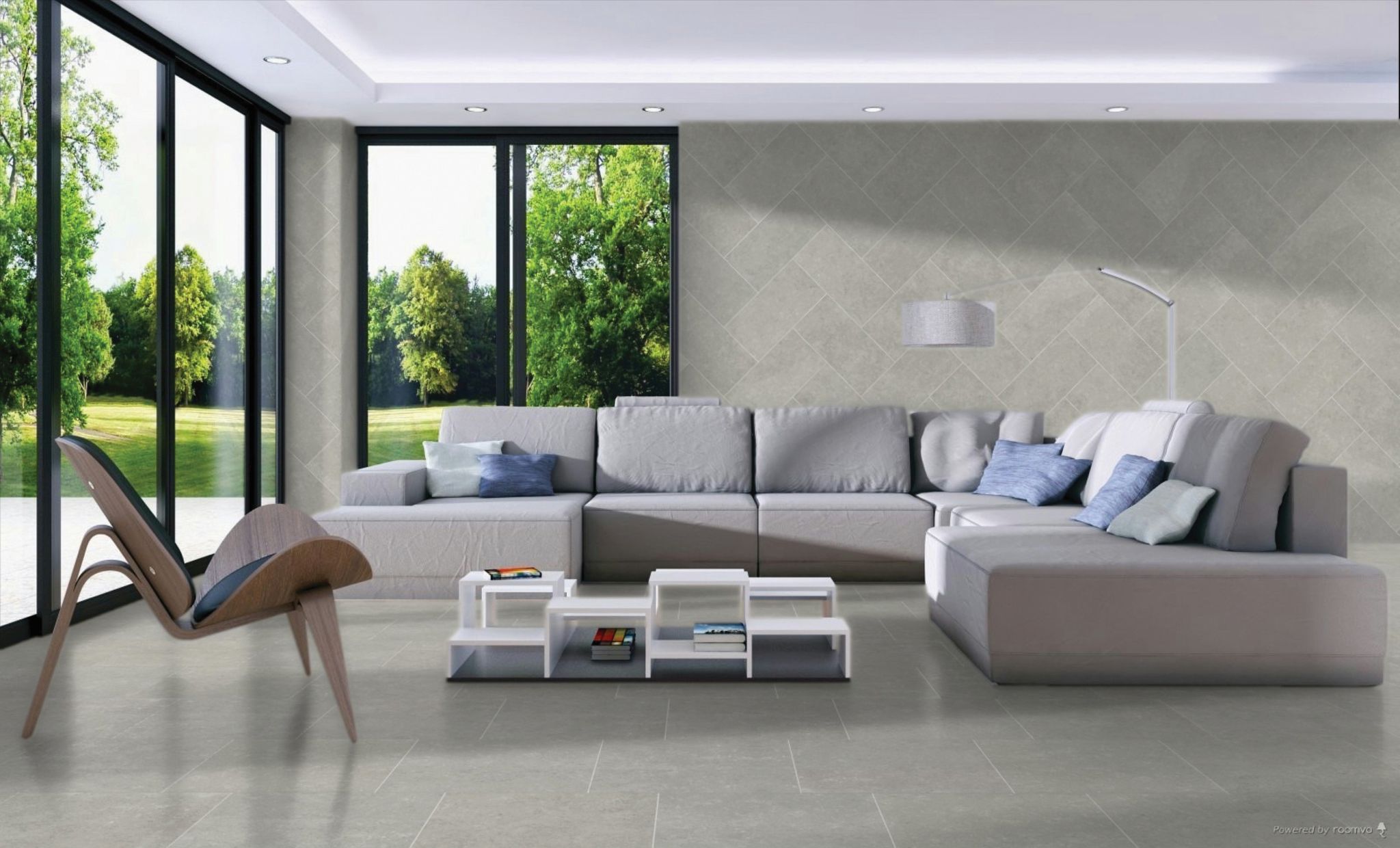 Denver 12X24F Graphite Matte | Clon Digital Tile Catalog