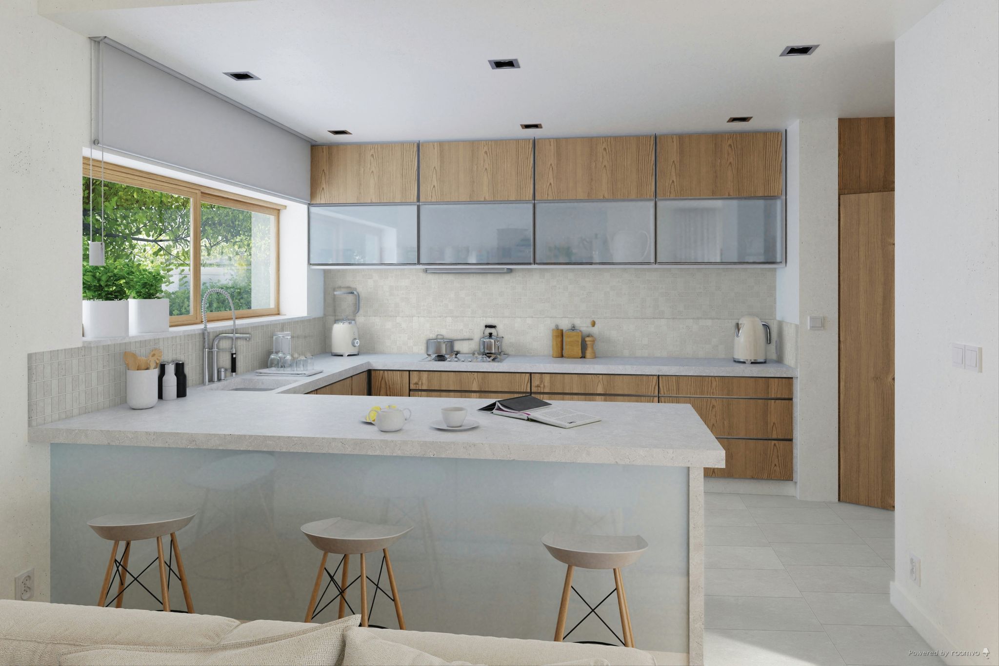 Denver 2X2 Mosaic Pearl Matte | Clon Digital Tile Catalog