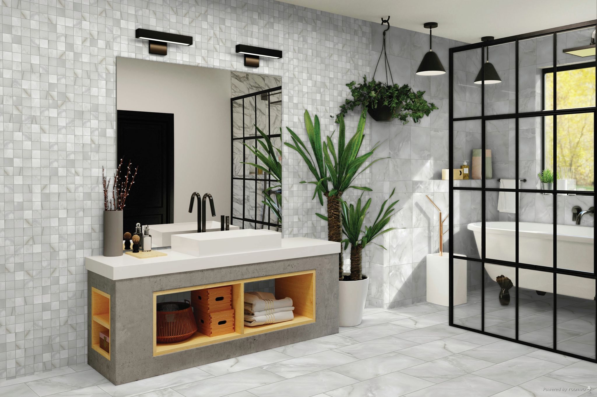 Florence 12X24F Onyx Matte | Clon Digital Tile Catalog