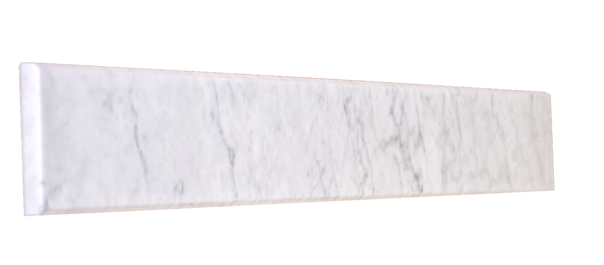 Bianco Carrara Saddle 4x36x3/4 | Clon Digital Tile Catalog