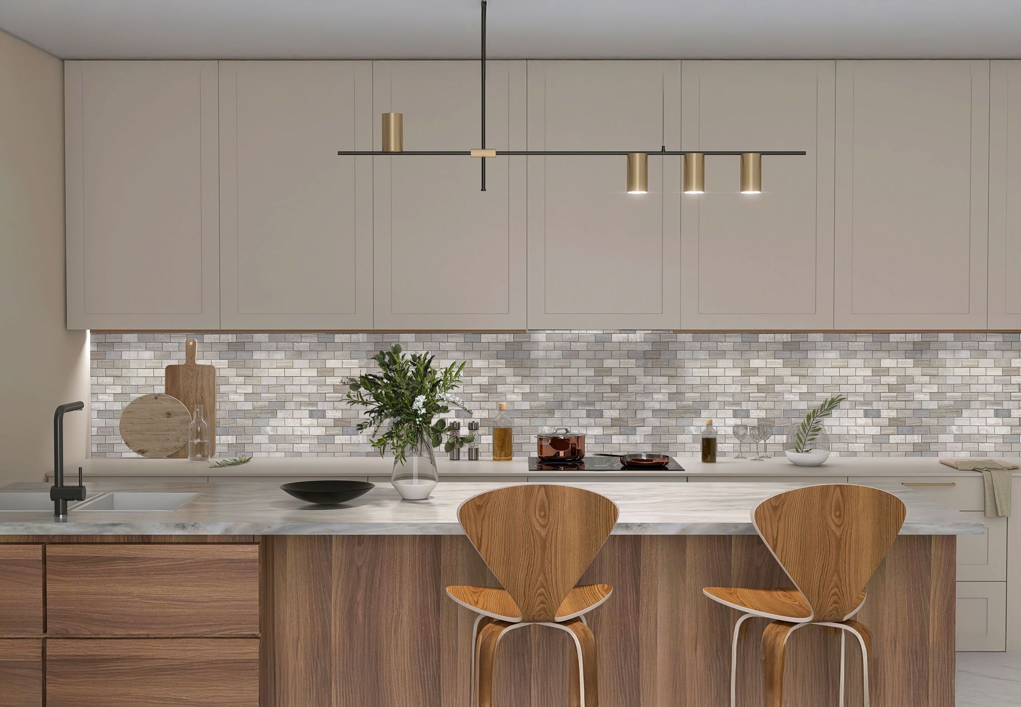 Brick Limestone Multi Finish Grey 2 | Clon Digital Tile Catalog