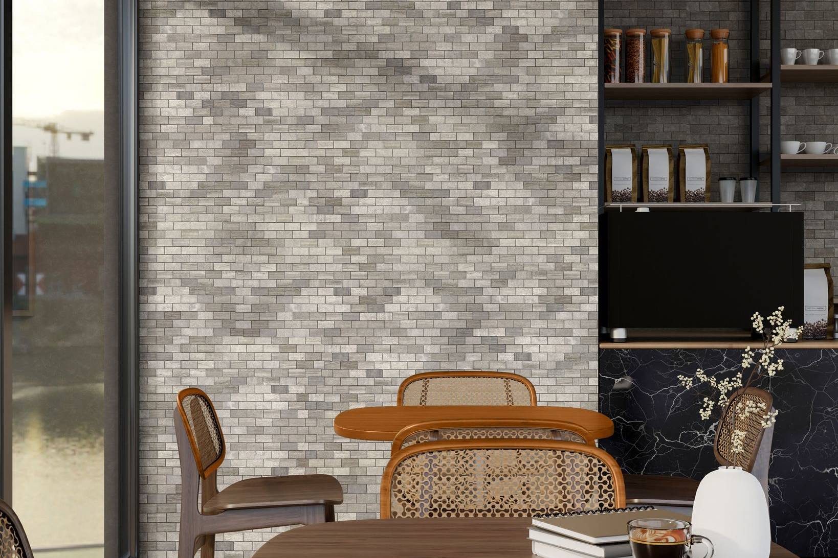 Brick Limestone Multi Finish Grey 3 | Clon Digital Tile Catalog