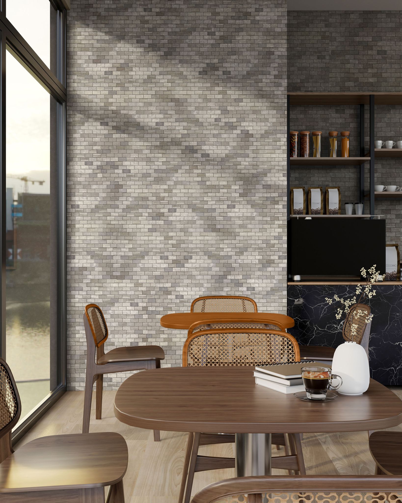Brick Limestone Multi Finish Grey 3 | Clon Digital Tile Catalog
