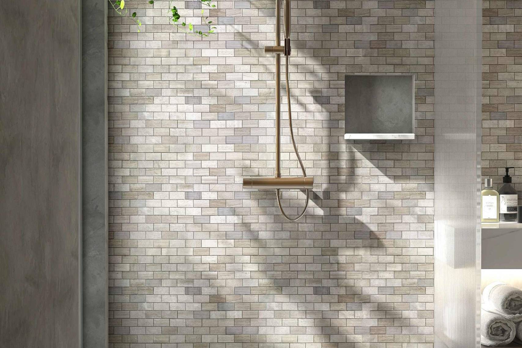 Brick Limestone Multi Finish Grey | Clon Digital Tile Catalog
