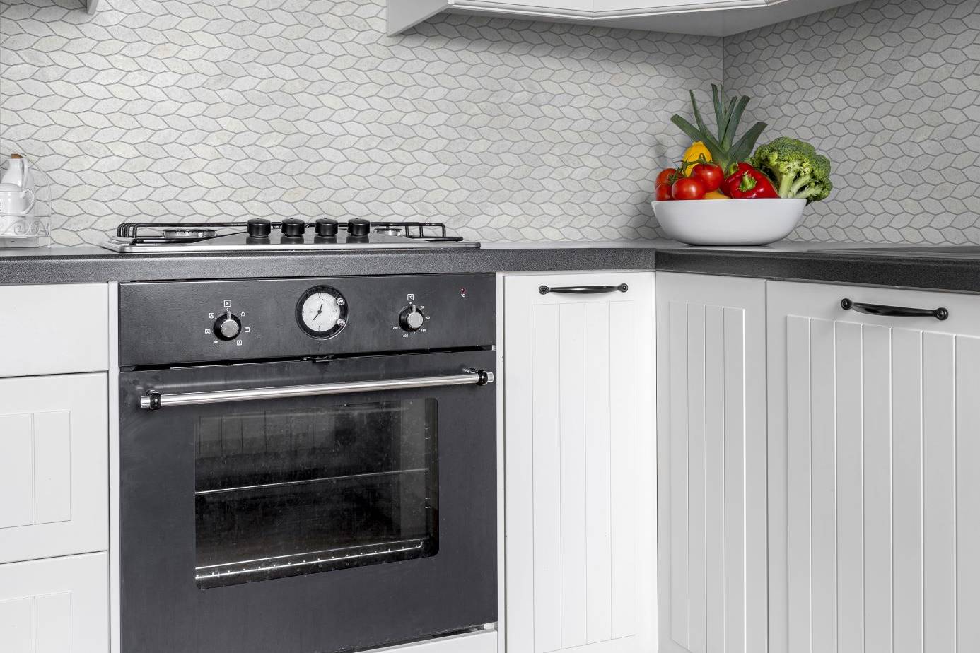 Elongated Hexagon White  | Clon Digital Tile Catalog