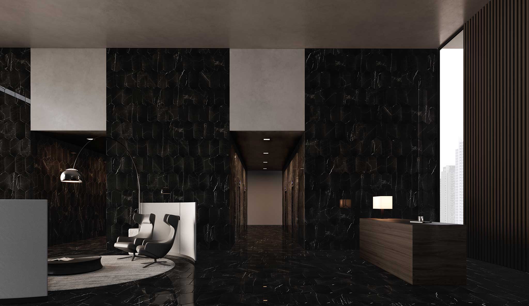 Galaxia Nero 0 | Clon Digital Tile Catalog
