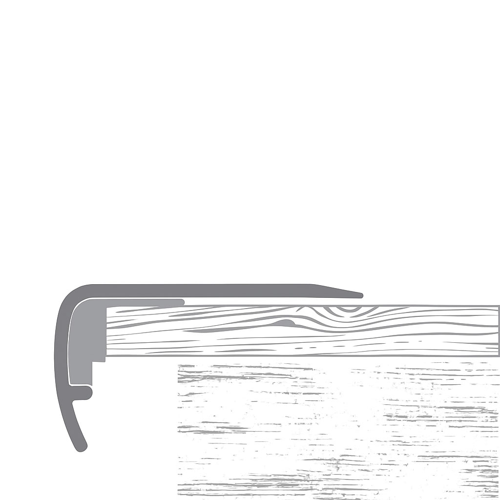 Stairnose 4557-Smoke | Clon Digital Tile Catalog