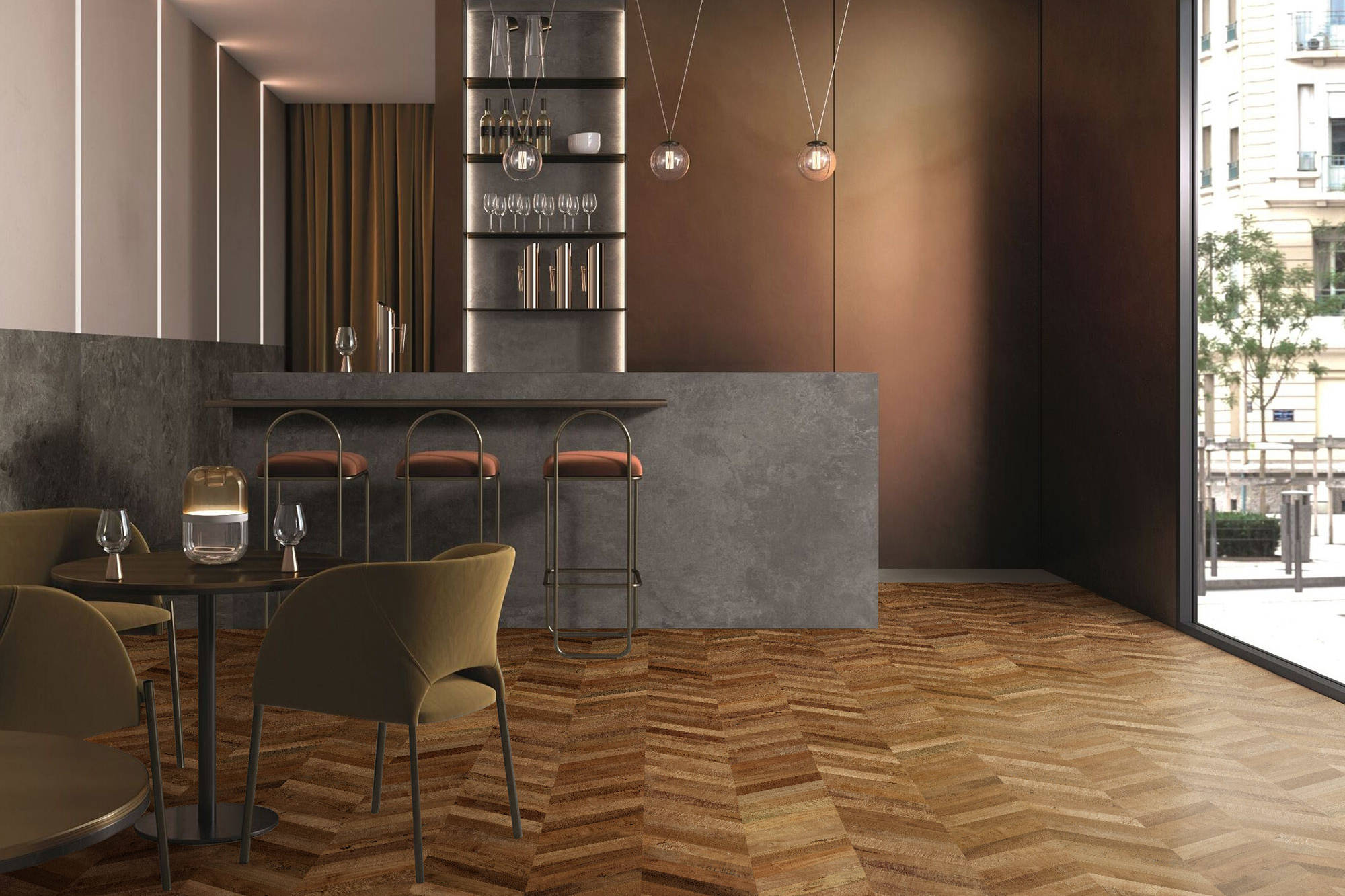 True Earth Chevron 0 | Clon Digital Tile Catalog