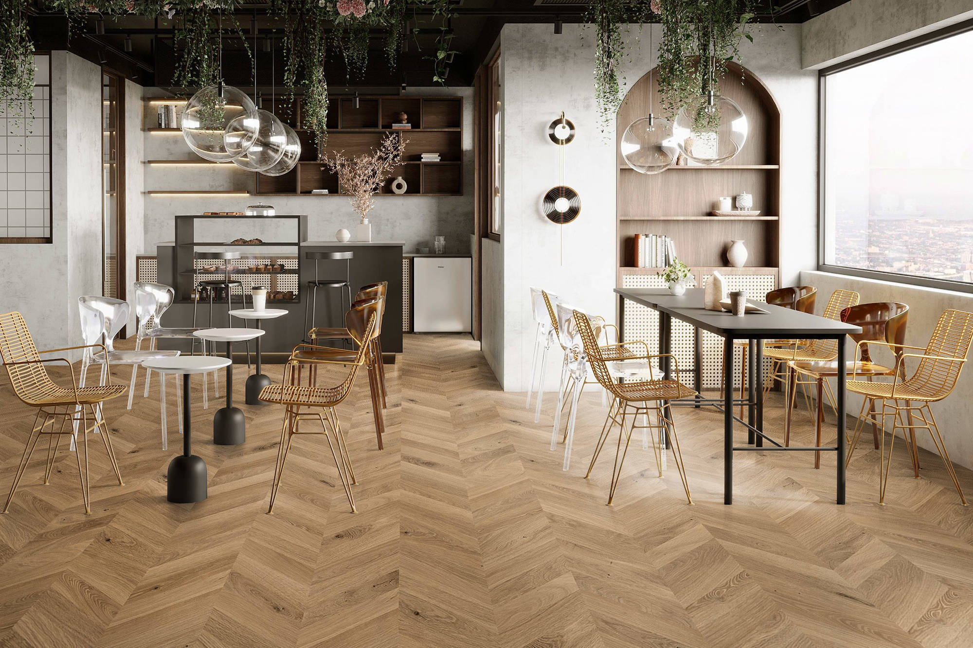 True Earth Chevron 7 | Clon Digital Tile Catalog