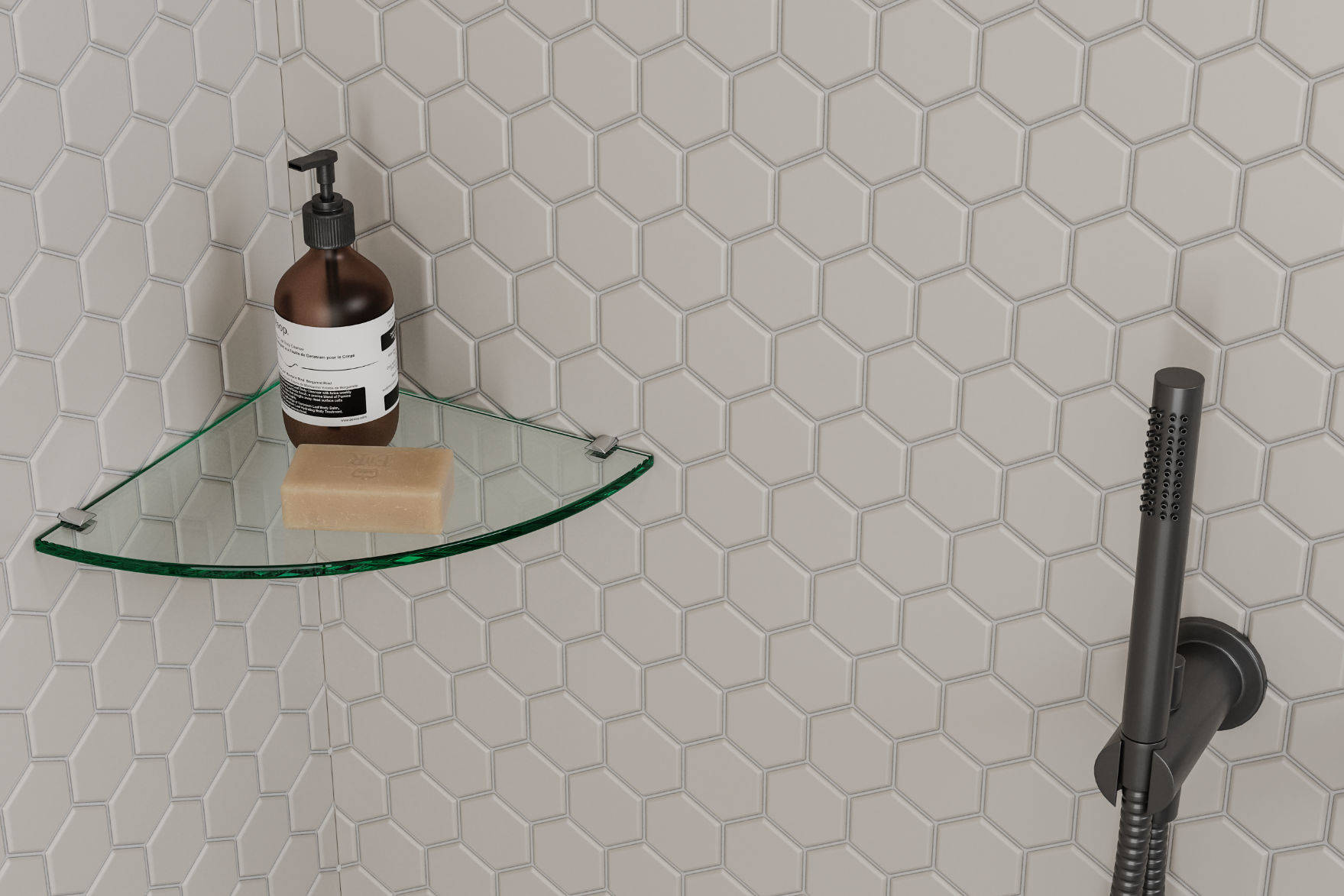 Bathroom Fixtures Tempered Glass | Clon Digital Tile Catalog