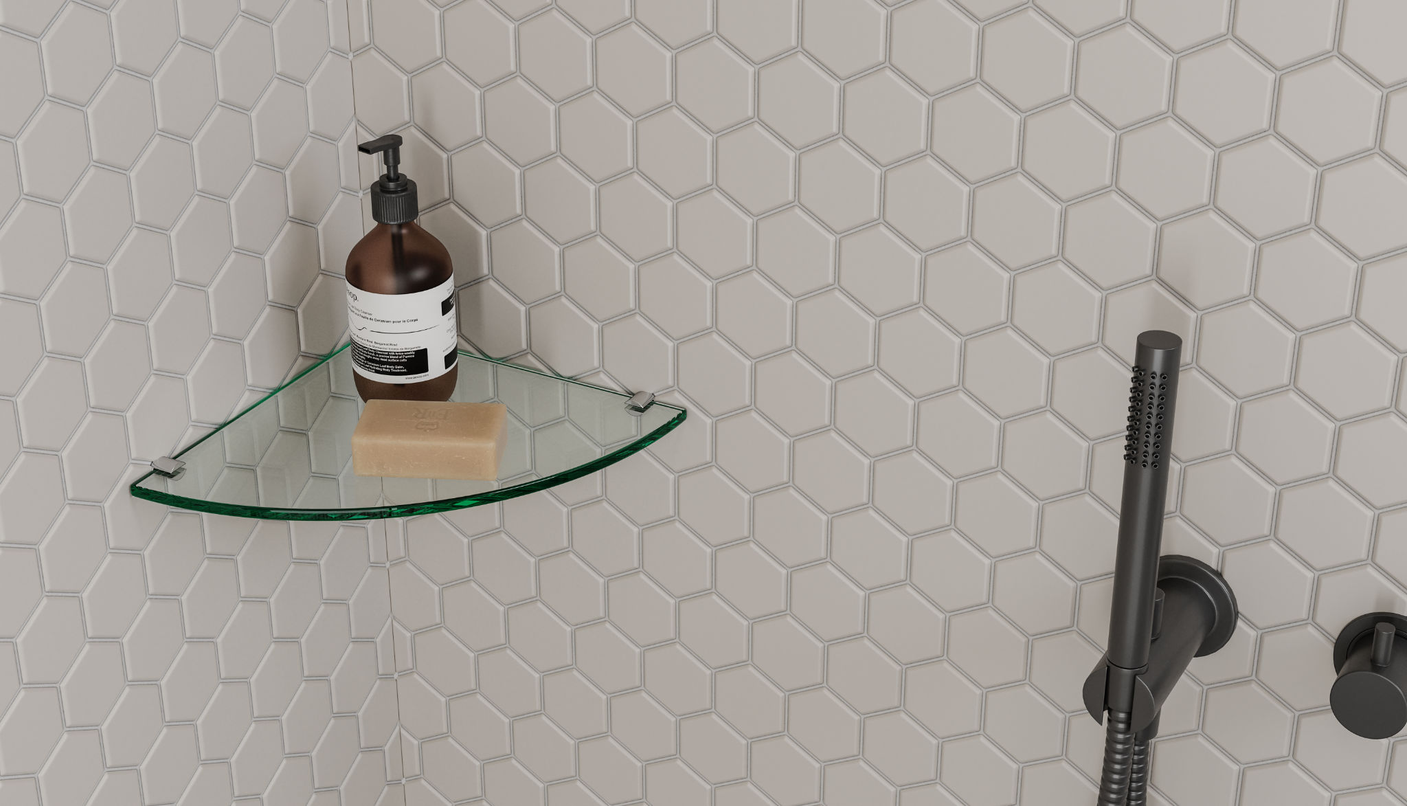 Bathroom Fixtures Tempered Glass | Clon Digital Tile Catalog