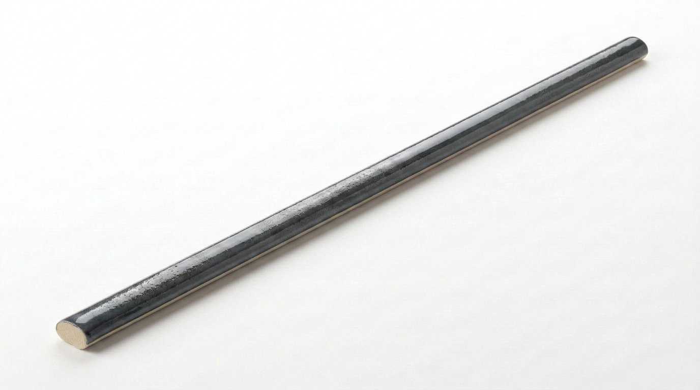 Aruba Coal Gloss .39x9 Trim | Clon Digital Tile Catalog