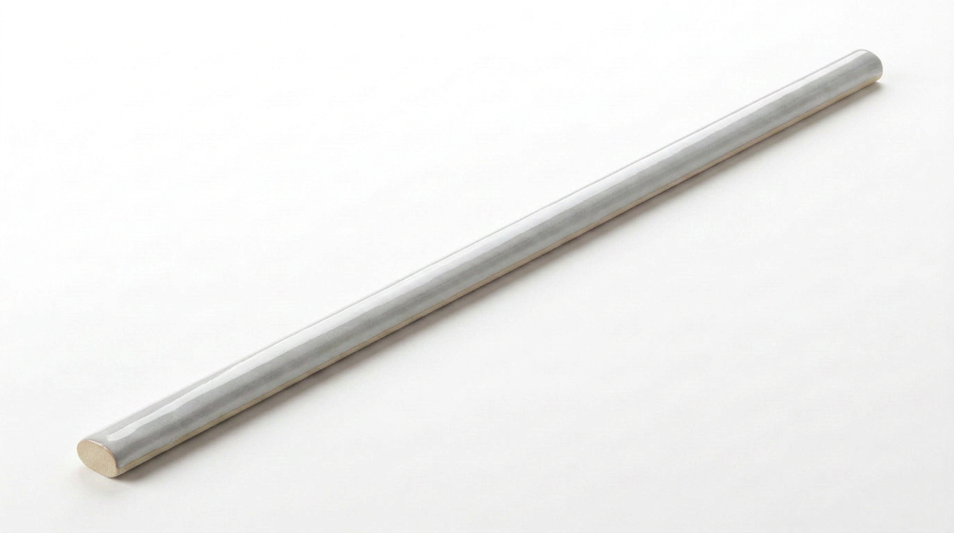 Aruba Silver Gloss .39x9 Trim | Clon Digital Tile Catalog