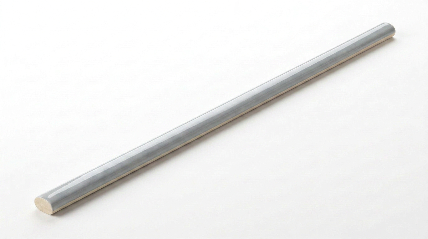 Aruba Steel Gloss .39x9 Trim | Clon Digital Tile Catalog