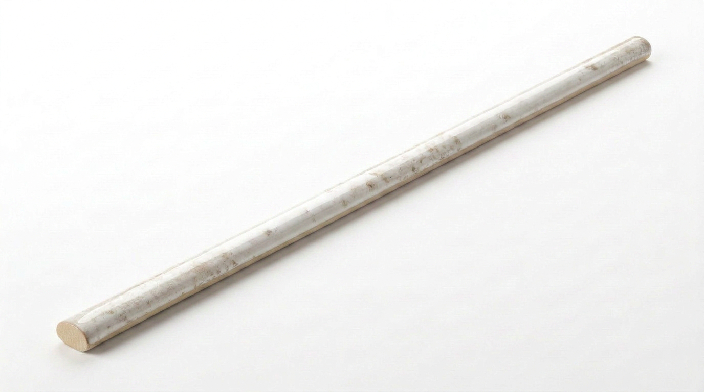 Jamaica White .39x9 Trim | Clon Digital Tile Catalog